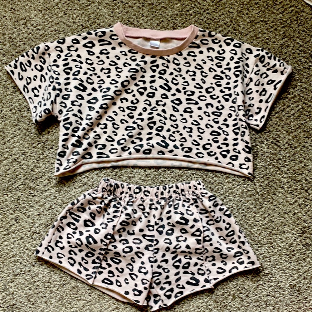 Crop Top & Shorts